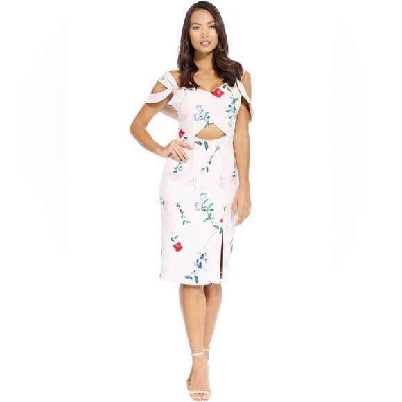 NWT ELLIAT Revolve Archibald Dress in Floral Size L - Picture 4 of 12